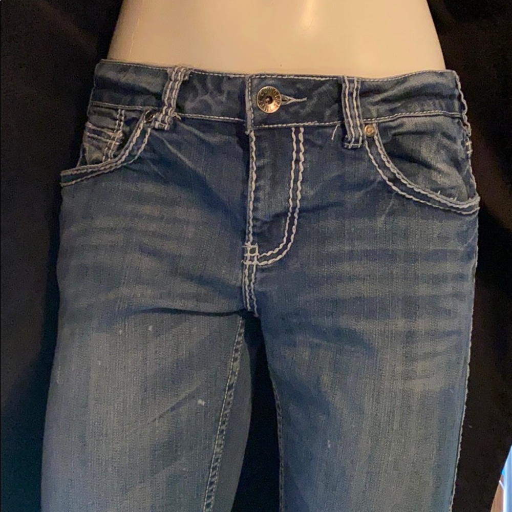 Cowgirl tuff jeans.